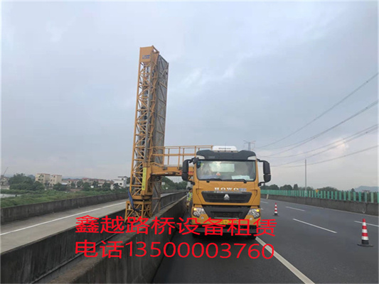 珠海桥检车 广州桥缝修补车 做一天多少钱
